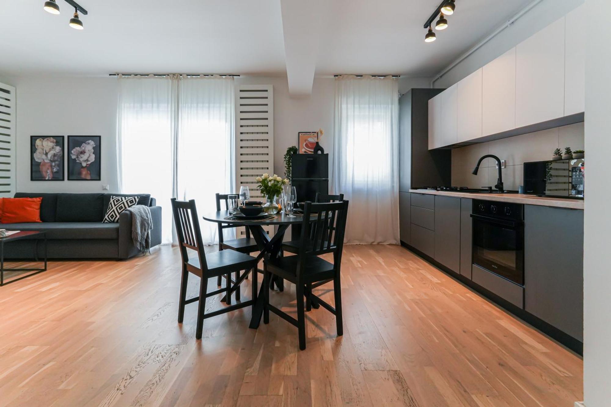 Maria - Modern Apartment With Parking And Workspace Bucharest Luaran gambar