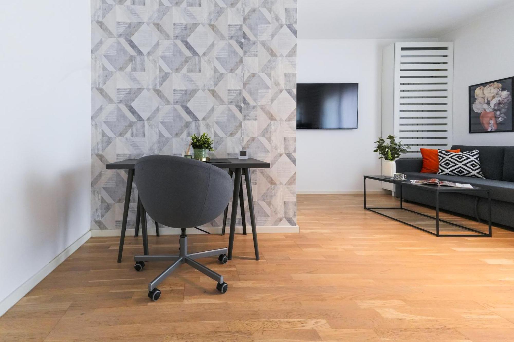 Maria - Modern Apartment With Parking And Workspace Bucharest Luaran gambar